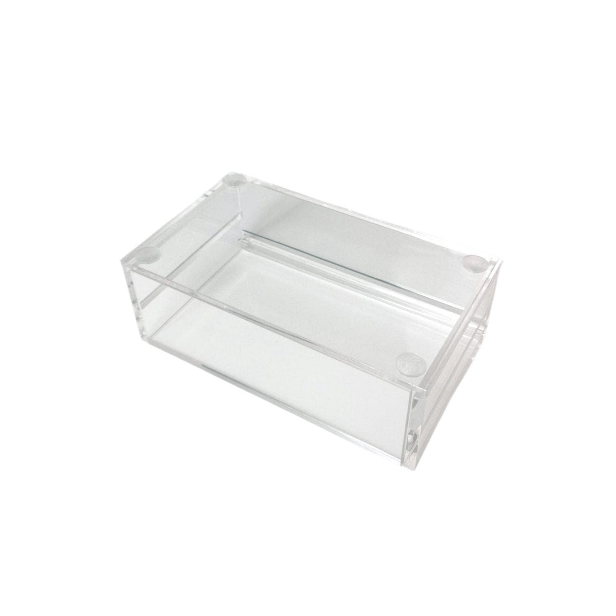 Two Layers Eyelash Grafting Pallet with Cover, Dust-proof Acrylic Lash Tile holder, Eyelash
