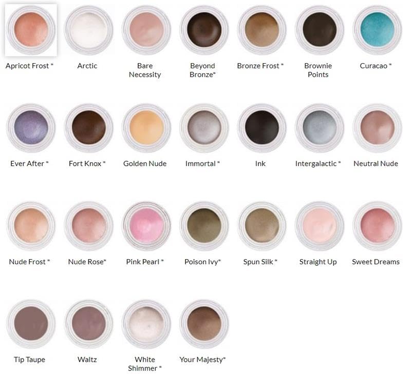 Jolie Waterproof Indelible Creme Eye Shadow 3g (Straight Up)