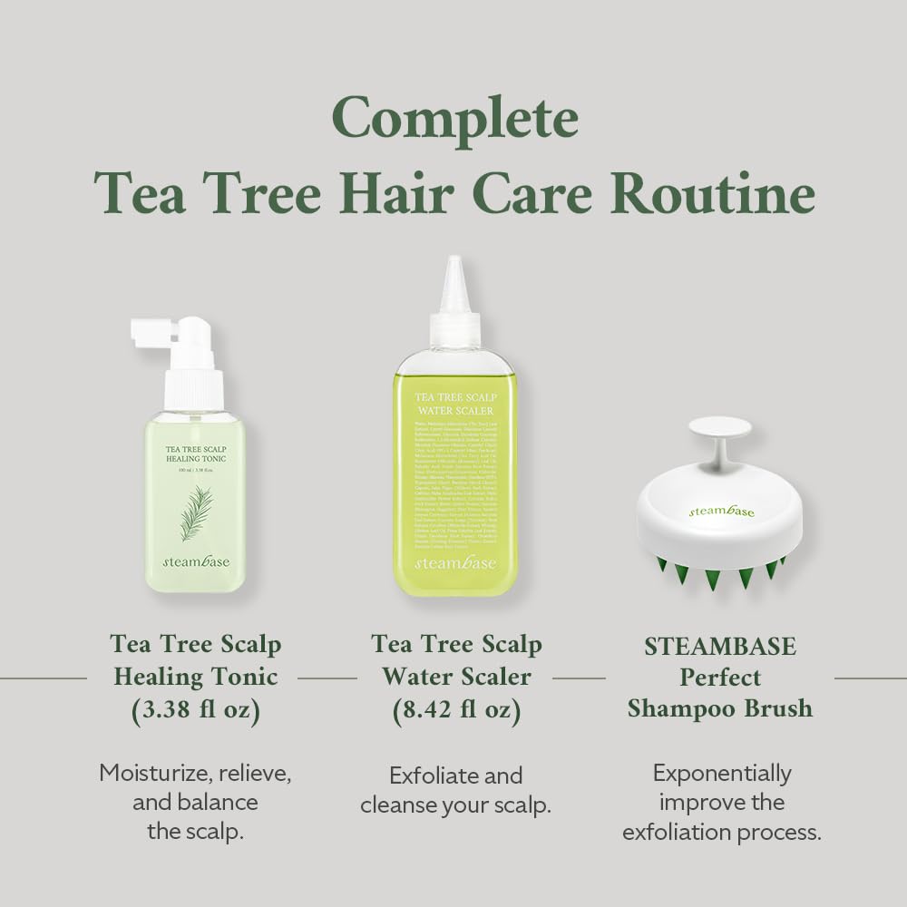Tea Tree Scalp Healing Tonic | Relieve Dry, Itchy, and Oily Skin | Hydrating and Nourishing Serum