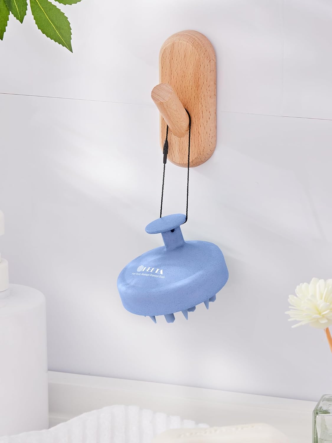 HEETA Hair Scalp Massager for Hair Growth, Shampoo Brush, Scalp Scrubber Exfoliator with Soft