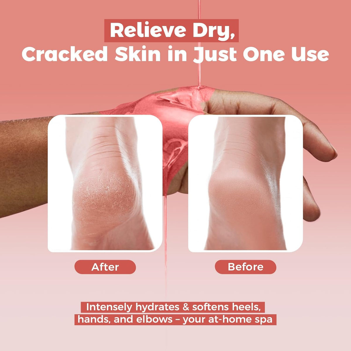 Paraffin Wax Refills 10 Packs for Paraffin Wax Bath Machine - for Dry Cracked Skin on Hands, Feet
