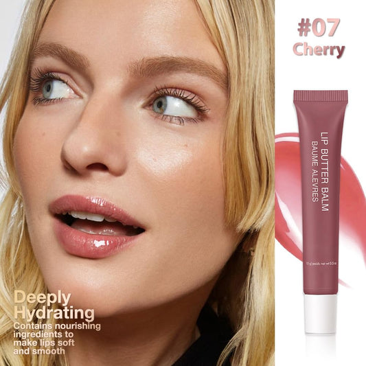 1Pcs Tinted Lip Balm Serum Makeup, Squeeze Hydrating Tint Lips Balms Serum Cosmetic, Women Care