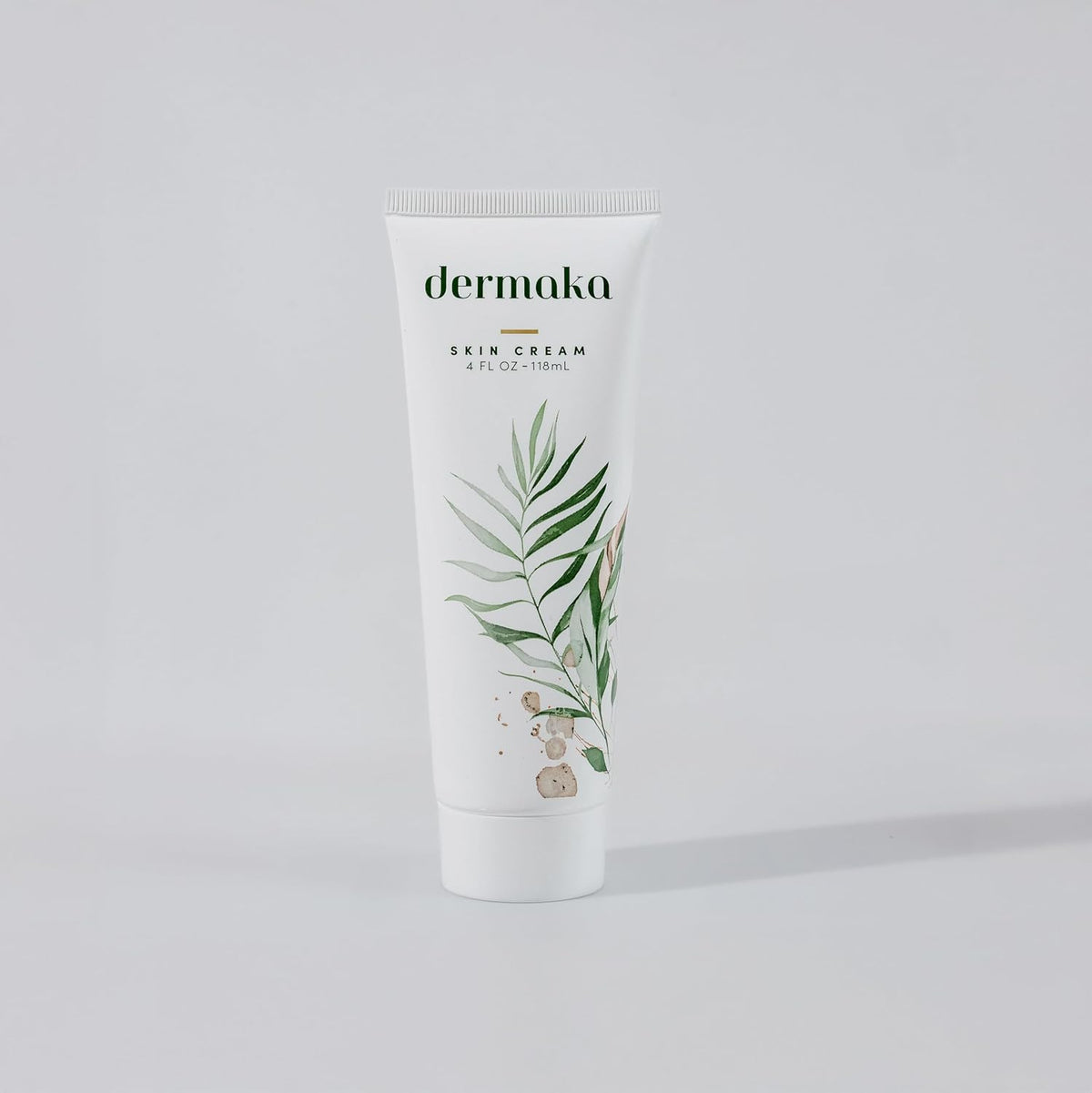 Dermaka All-Natural Skin Soothing Cream 4 Ounce – Moisturizing Lotion with Arnica, Green Tea