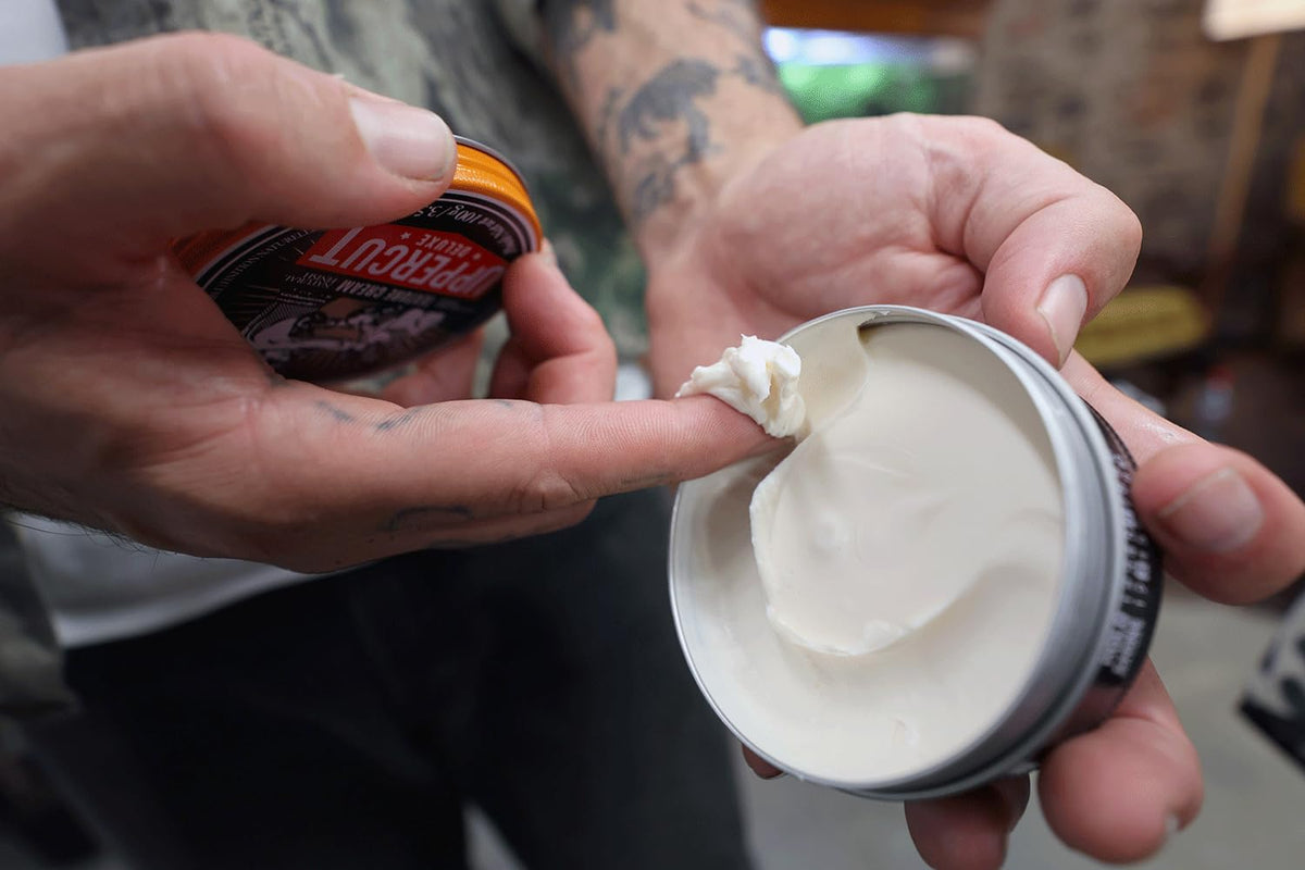 UPPERCUT DELUXE Texture Cream –Flexible, Reworkable Styling Cream for Men – Natural Matte Finish