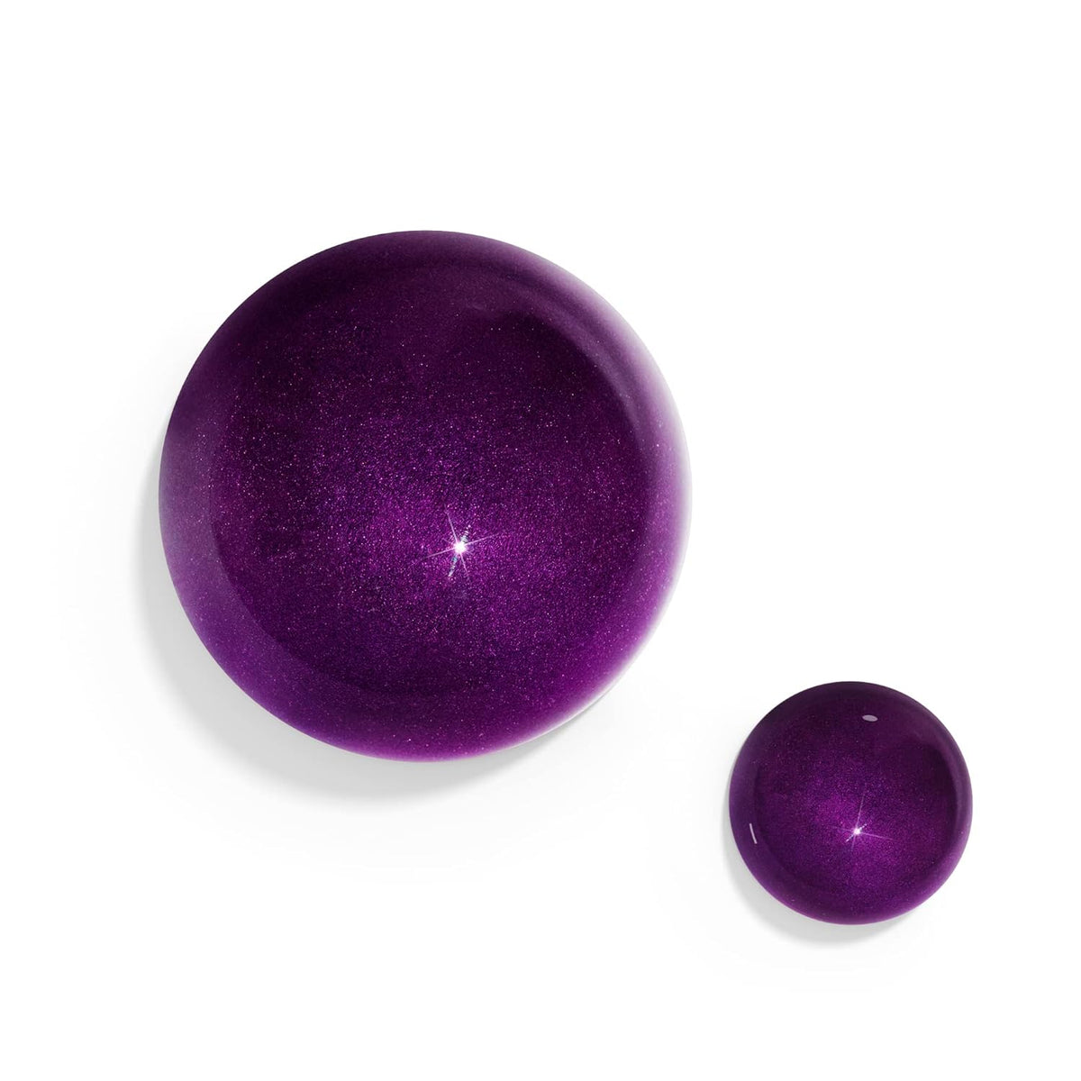 duri Nail Polish, 347 Amethyst, Violet Shimmer, Full Coverage, Glossy Metallic Finish, Quick