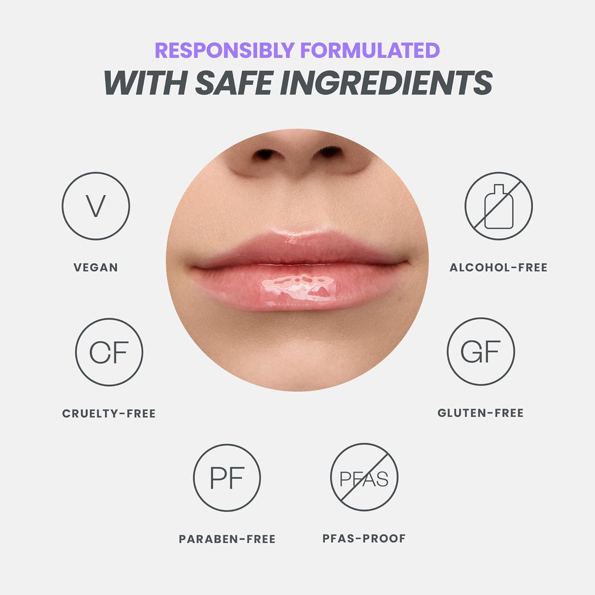 Wonderskin Lip Oil Rehab Serum - Tinted Lip Oil, Hydrating, Moisturizing, and Non-Sticky Coral Pink
