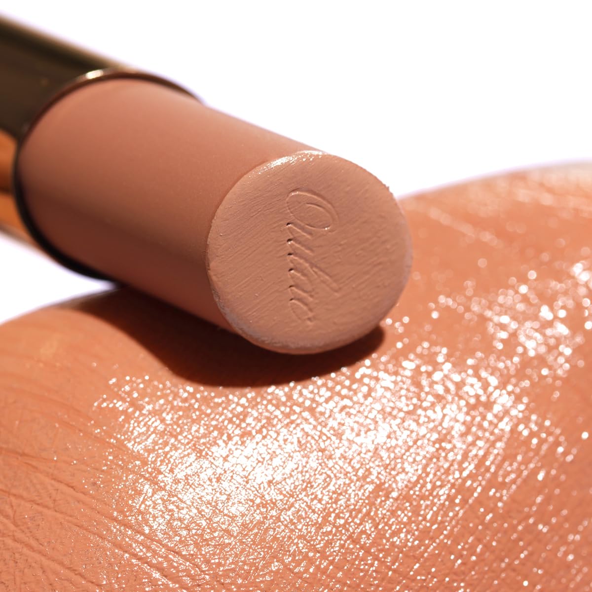 Oulac Color Rich Satin Lipstick - Light Brown Full Coverage Lip Color, Creamy Silky-Smooth