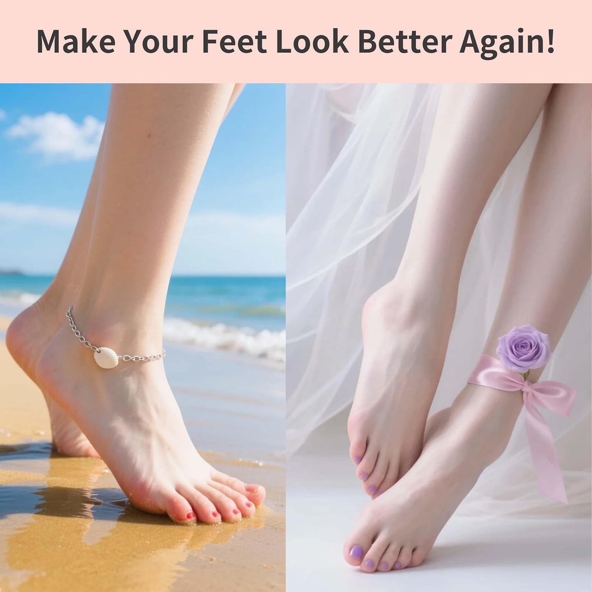 Rechargeable Electric Foot Callus Remover with 3-Sizes 120Pcs Sandpaper Discs, Professional 900RPM
