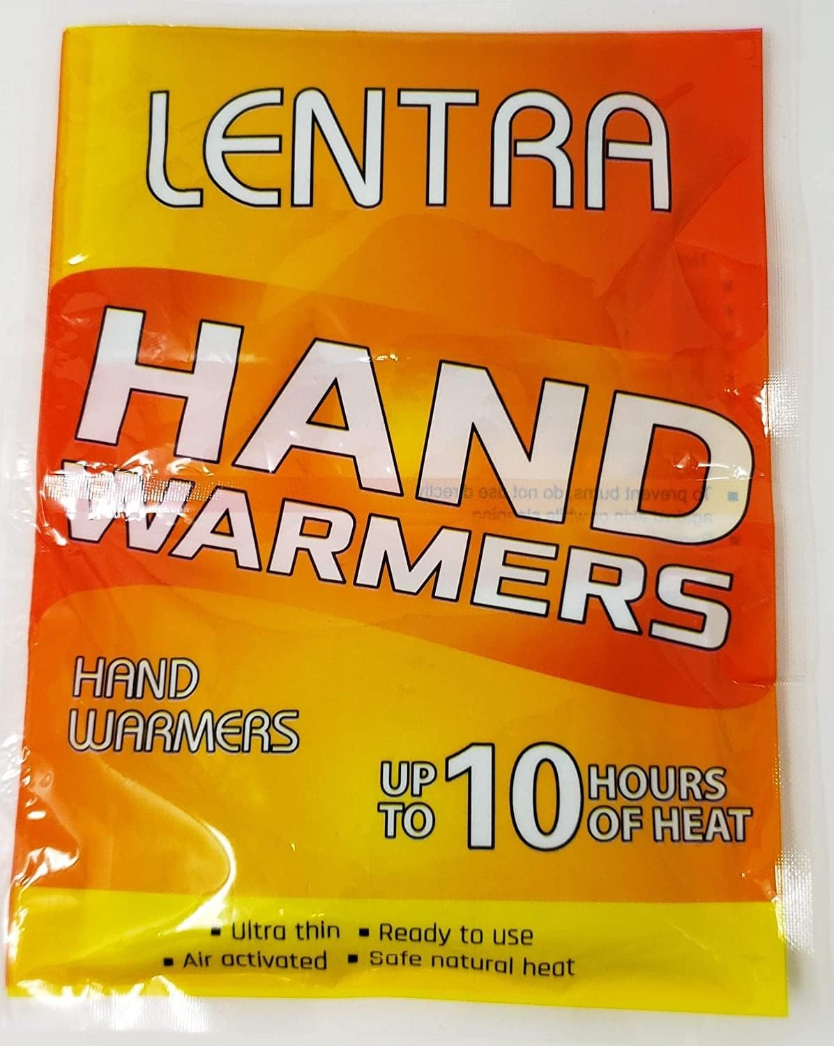 Hot Hand Warmers - 50 Count - 10 Hours Long Lasting Heat, Safe Natural Odorless Air Activated Heat