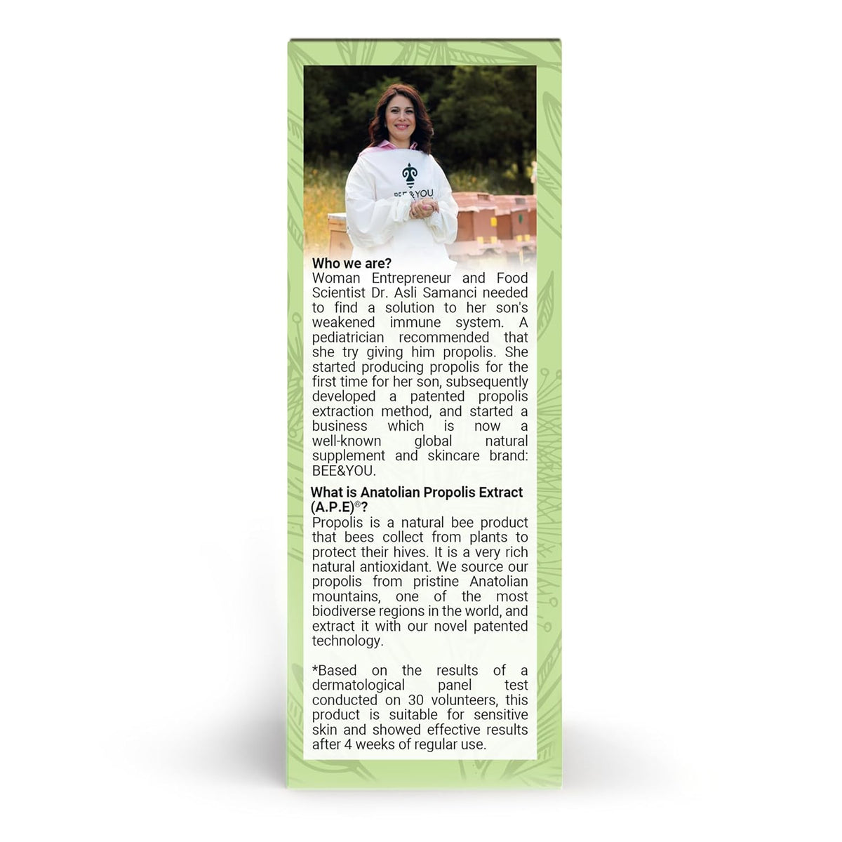 BEE and YOU Acne Treatment with Salicylic Acid, Bee Venom and 100% Natural Propolis Extract Acne