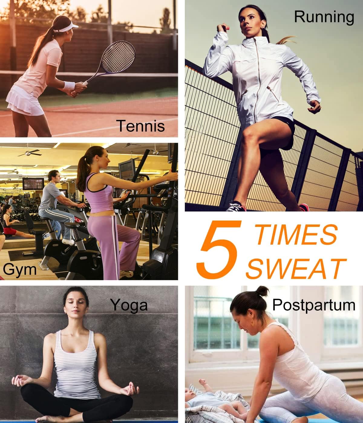 NonEcho Neoprene Sweat Sauna Suit Shaper for Women Slimming Full Body Shapewear Waist Trainer
