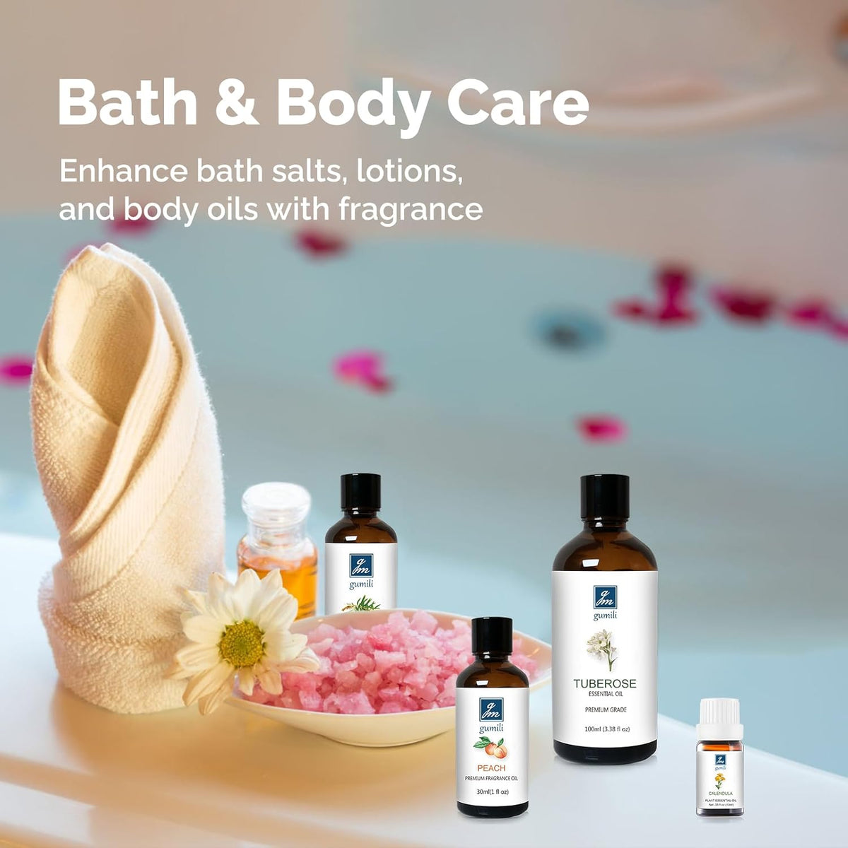 Vanilla Essential Oil – 1 Oz Vanilla Oil for Skin & Diffuser | Home Fragrance Oil for Body, Lotion