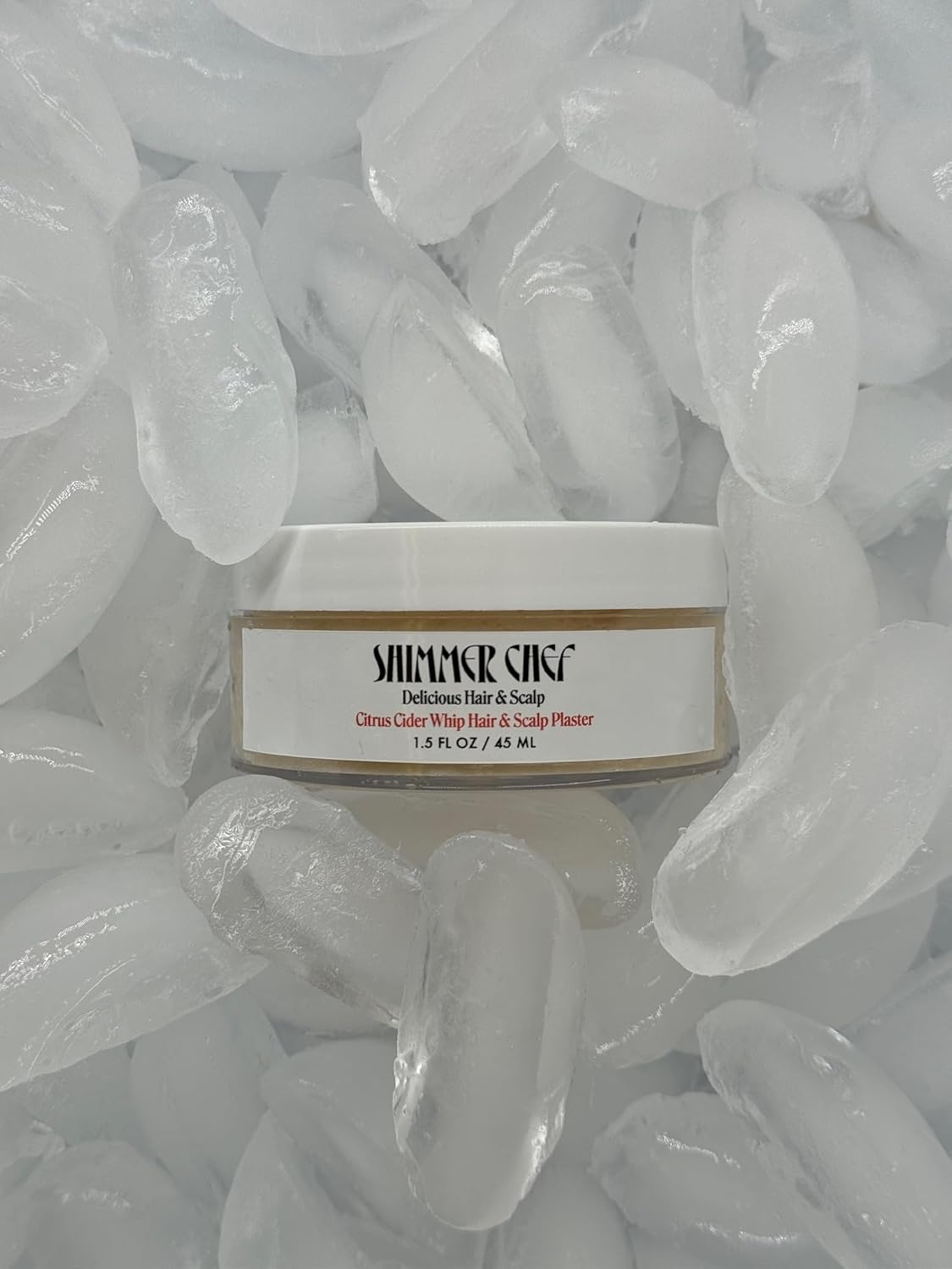 Citrus Cider Whip Hair Plaster | Vitamin C Infusion for Luminous Hair | Fruit Butters, Orange Peel