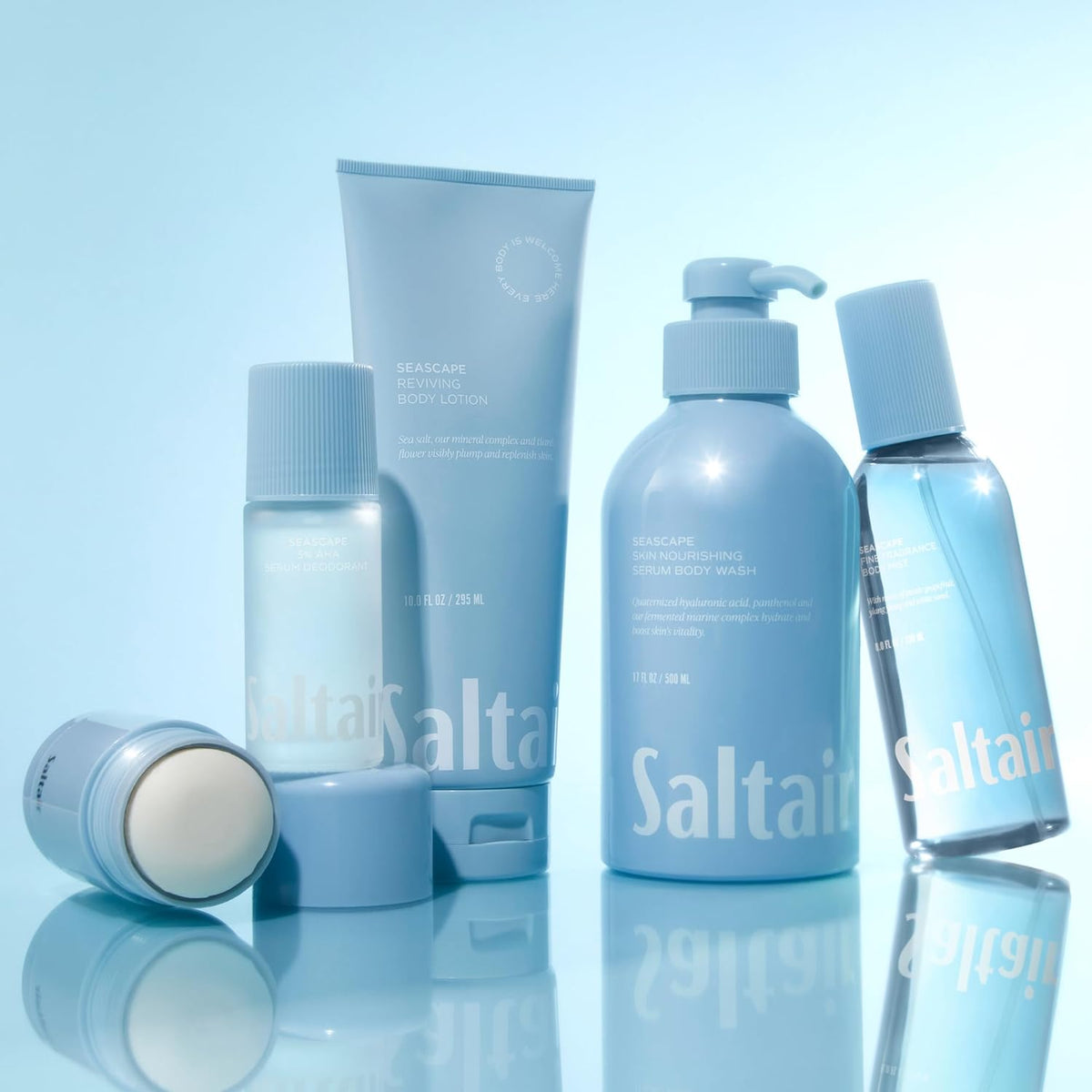 Saltair Body Lotion - 2 Pack Moisturizing Lotion For Dry Skin. Seascape Scented Hydrating Body