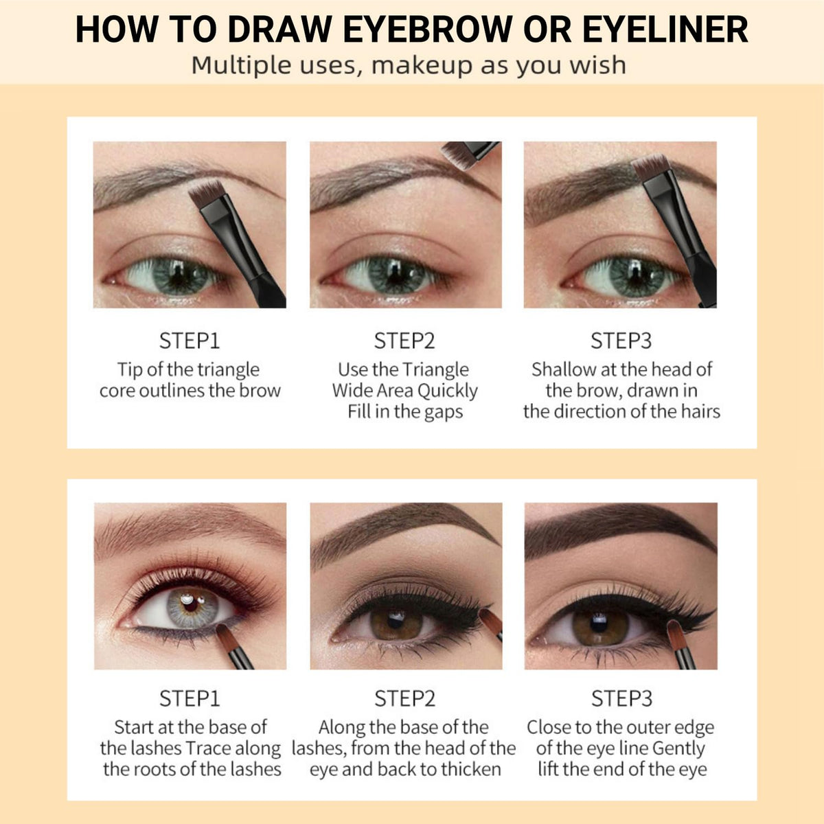Eyebrow Pomade - Waterproof Brow Pomade for Long-lasting Results,Smudge Proof and Sweat Resistant