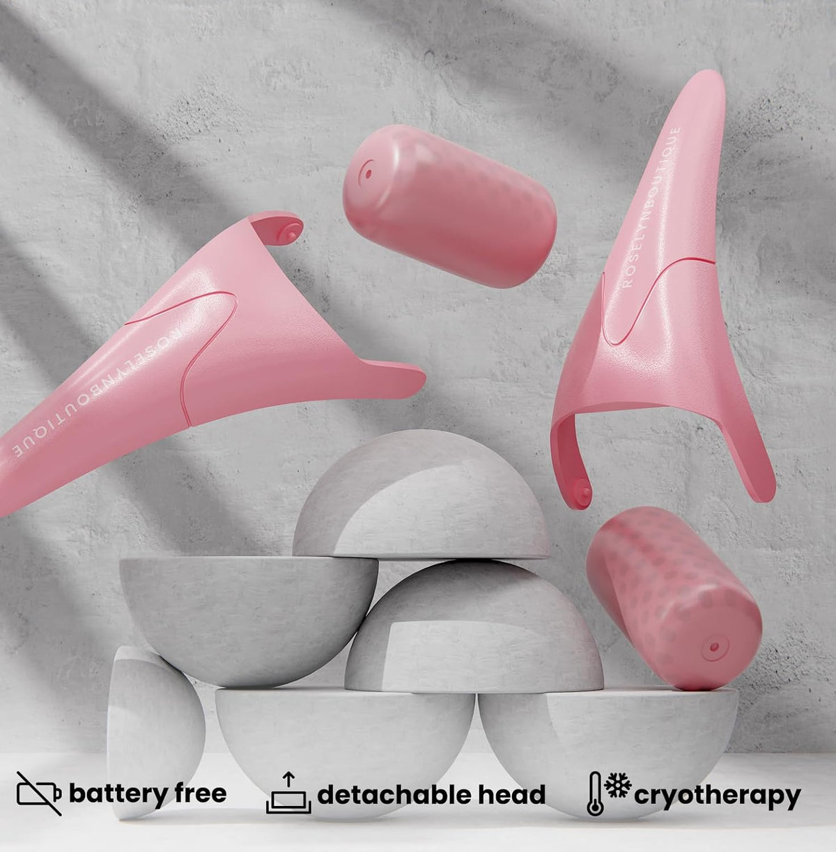 ROSELYNBOUTIQUE Ice Roller for Face Wrinkles Fine Lines Puffiness Stick Massager Facial Skin Care