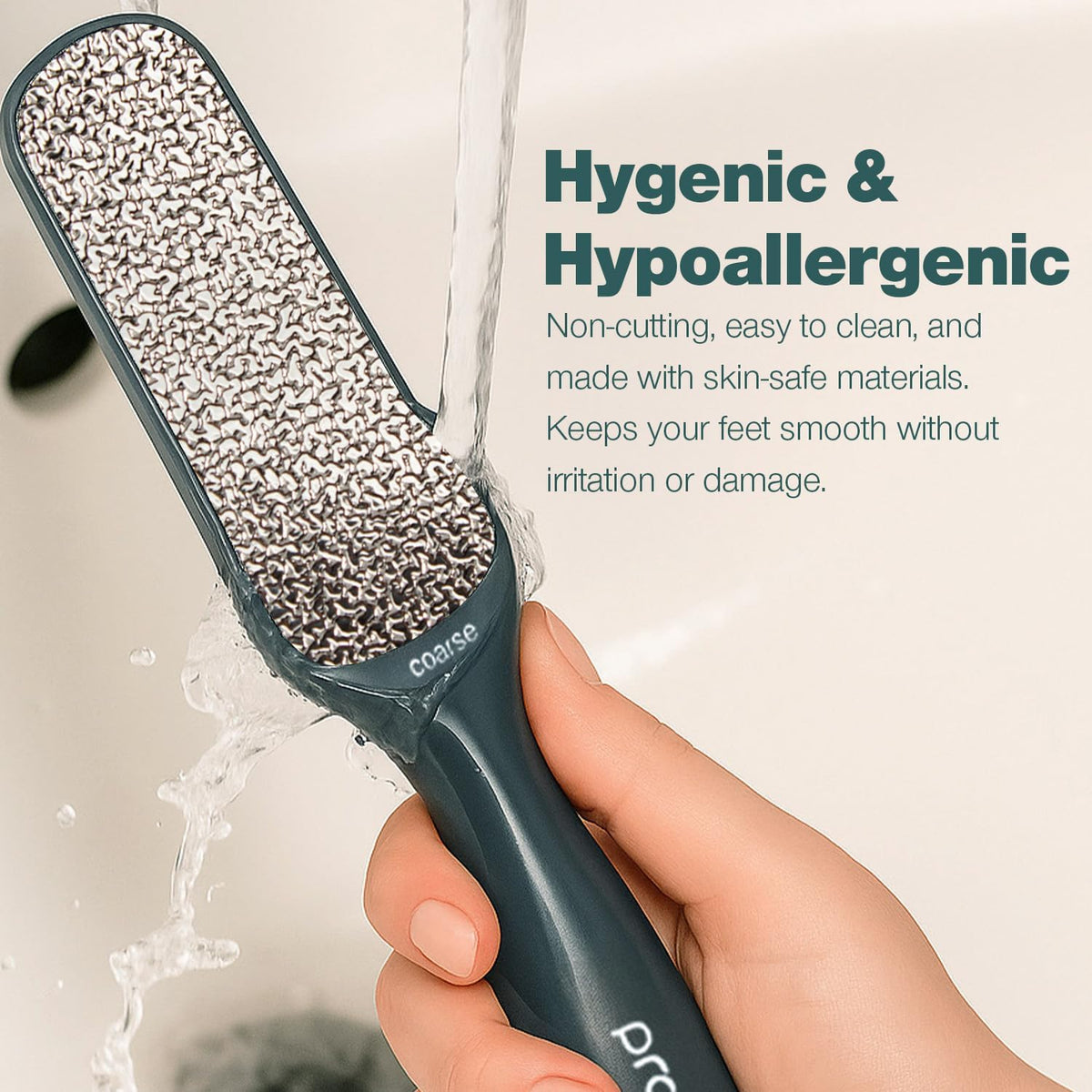 Probelle Double Sided Multidirectional Nickel Foot File Callus Remover - Immediately Reduces
