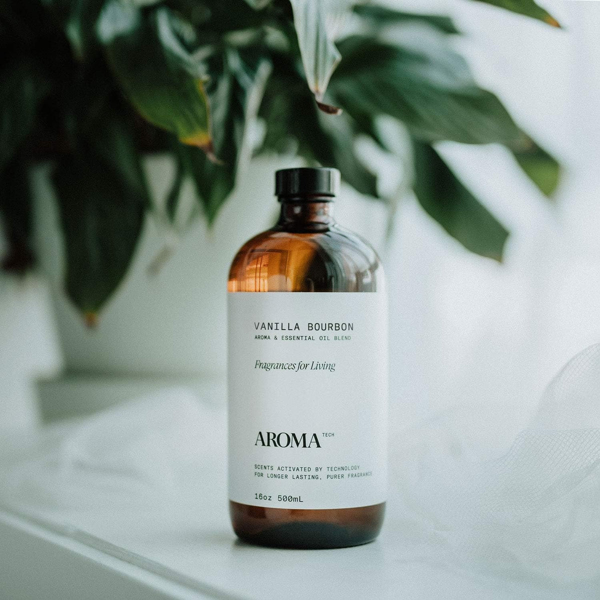 AromaTech Vanilla Bourbon Aroma Essential Oil Blend: Luxury Hotel Inspired Aromatherapy with