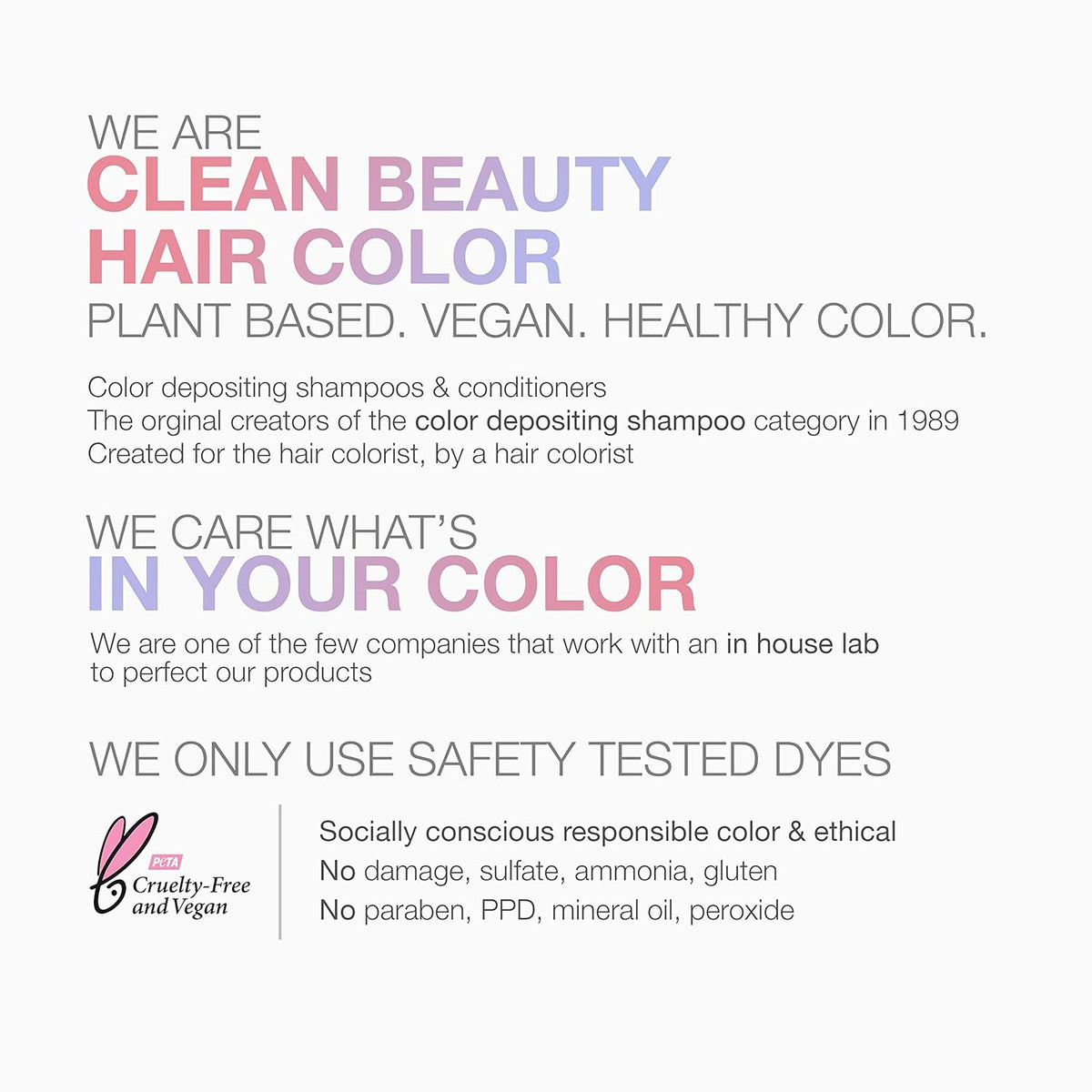 Celeb Luxury Colorwash Color Depositing Conditioner - Color Refresher , Vegan Hair Dye Mask