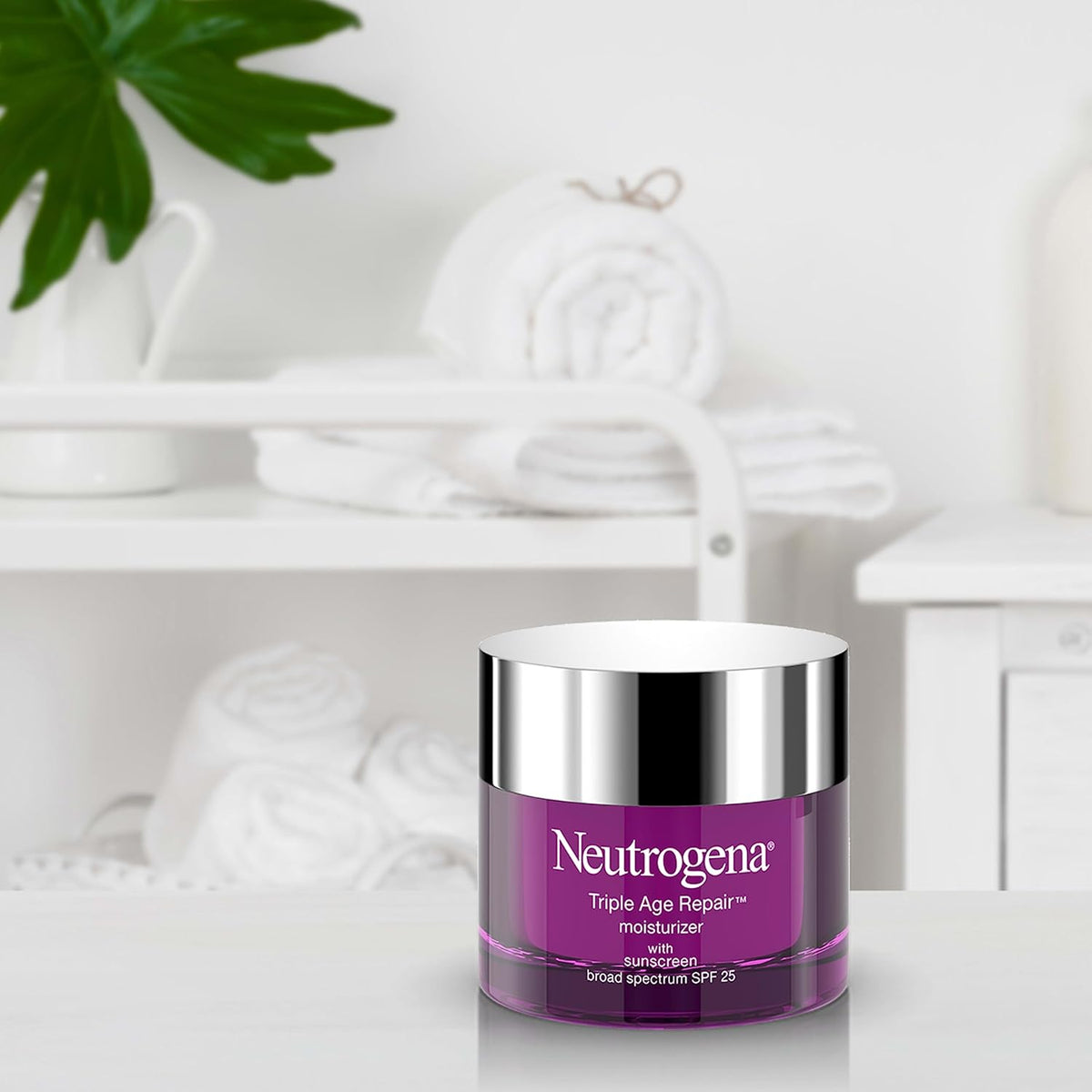 Neutrogena Triple Age Repair Face Moisturizer - with Hexinol Technology & Vitamin C, Anti-Wrinkle