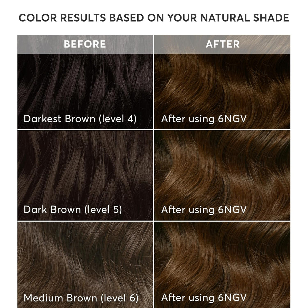 Madison Reed Radiant Hair Color Kit | 6NGV Medium Golden Brown (Tuscany Brown) for 100% Gray Hair