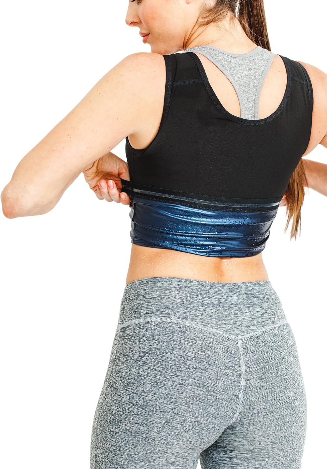 Sweat Shaper Premium Sauna Tank Top For Women, Slimming Sauna Shirt For Women, Sweat Vest for
