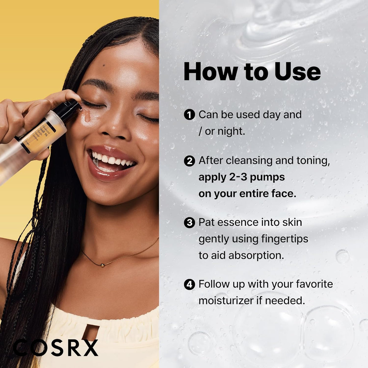 COSRX Snail Mucin Repairing Serum 100ml, Hydrating Serum for Face with Snail Secretion Filtrate for