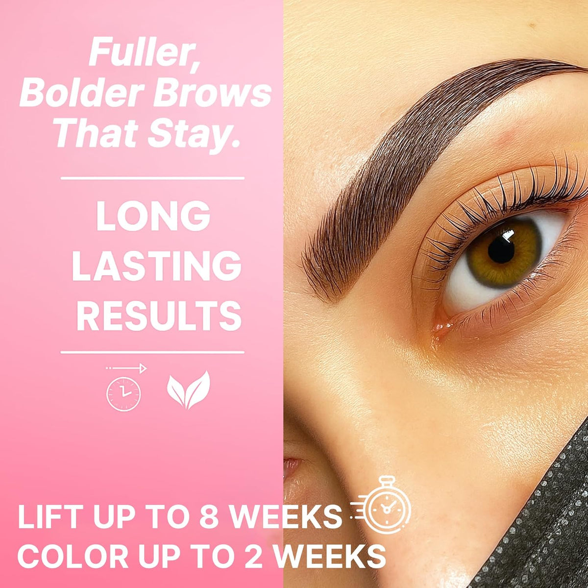Korean At Home Eye Lash Lift and Tint Kit Professional Brow Lamination and Tint Kit Eye Lash Tint
