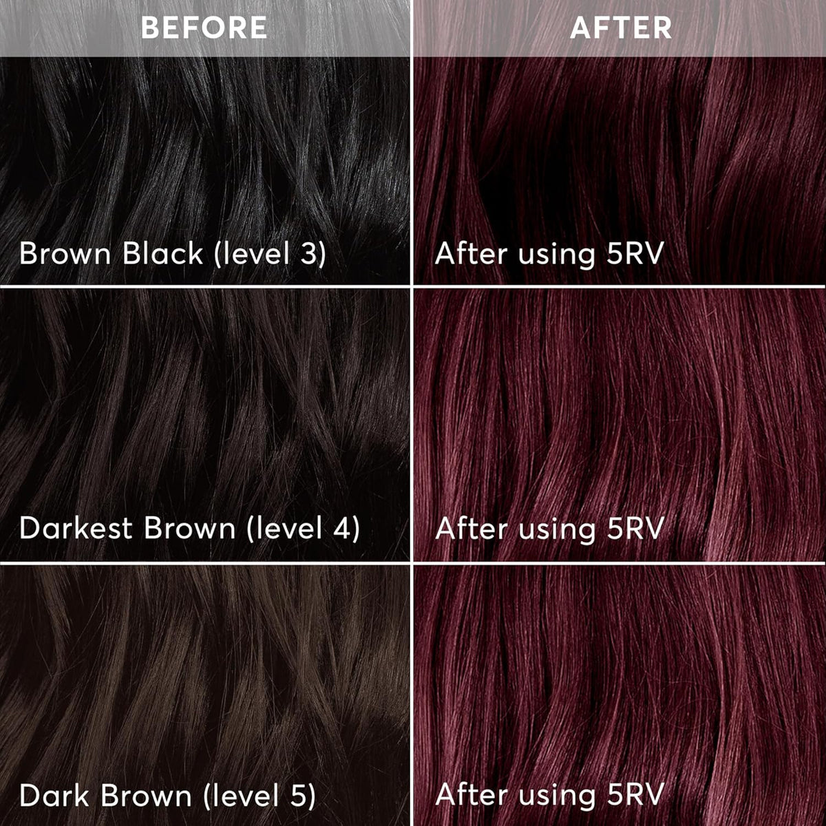 Madison Reed Radiant Hair Color Kit | 5RV Dark Garnet Red with Vibrant Red Violet Tones (Rimini