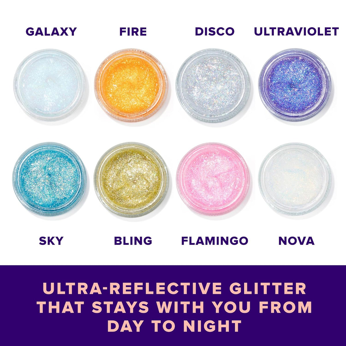 UNICORN SNOT Holographic Face Glitter & Body Glitter Gel: Glitter Makeup, Hair Glitter, Festival