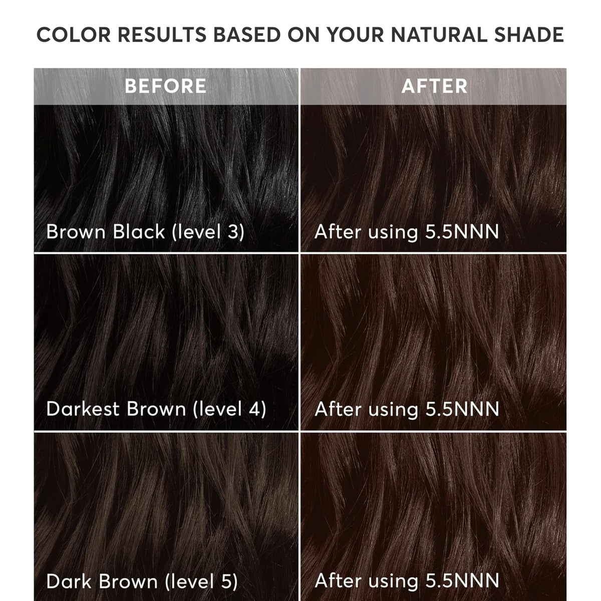Madison Reed Radiant Hair Color Kit | 5.5NNN Dark Brown with Warm Golden Tones (Modena Brown) 100%