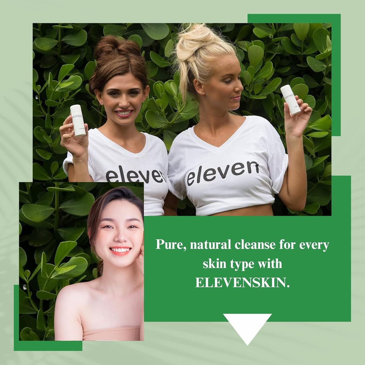 ELEVENSKIN Refresh Antioxidant Facial Cleanser – Gentle Gel Face Wash & Hydrating Cleanser – Daily