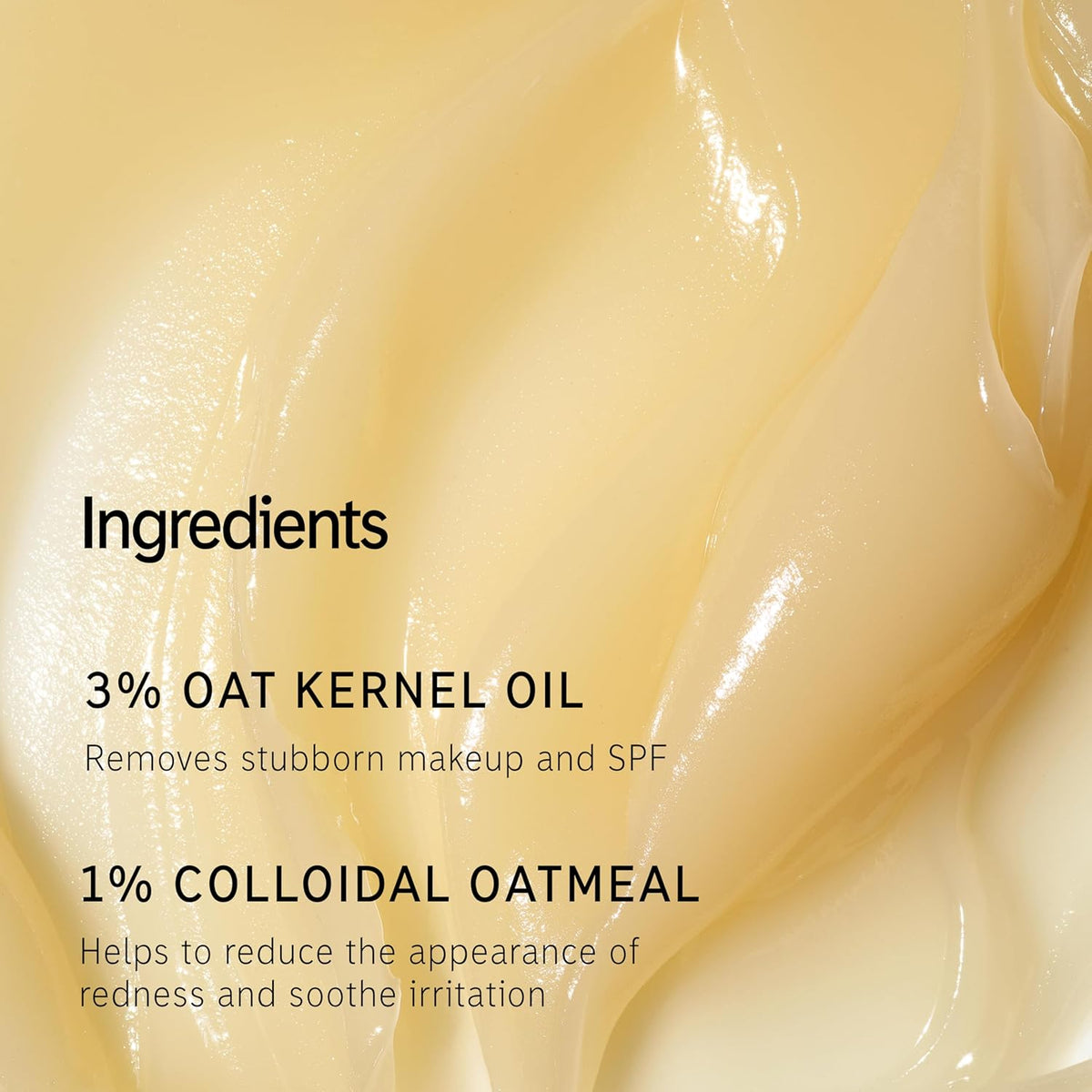 The INKEY List Oat Cleansing Balm 5 Fl Oz/150ml, Dissolves Makeup, Nourishing Skincare, Gentle