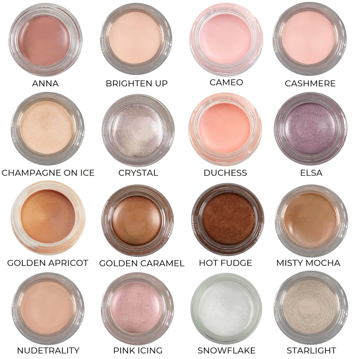 Mommy Makeup Any Wear Creme Eyeshadow - Waterproof, Crease-Proof, Long Lasting, High Pigment