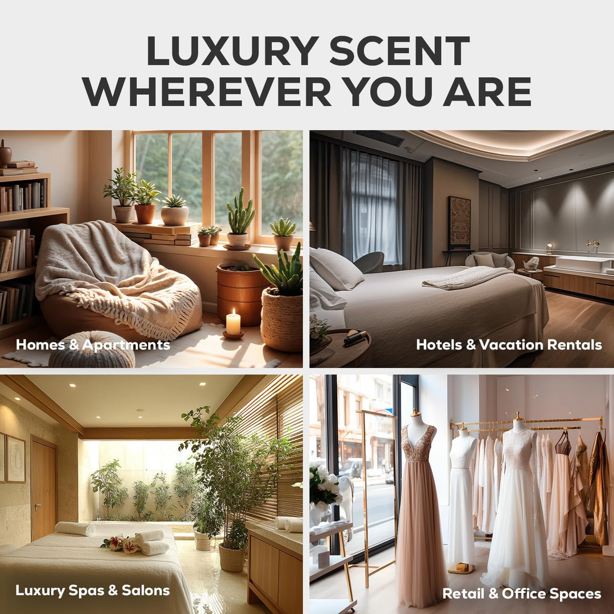 Aroma Country Luxury Hotel Diffuser Oil - Luxury Hotel Scent for Diffuser & Air Fresheners