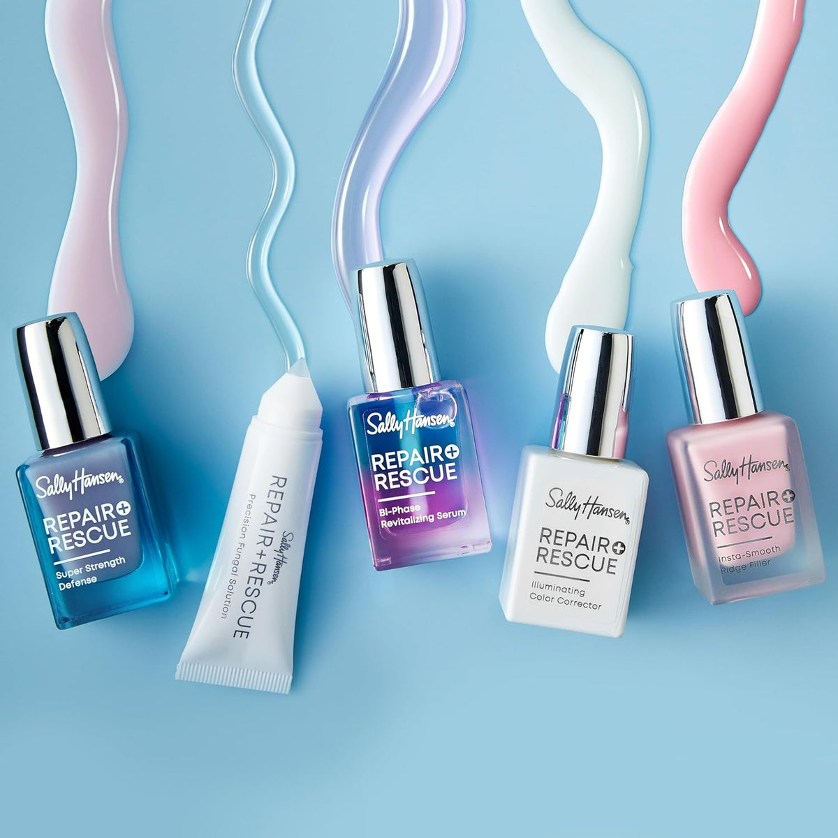 Sally Hansen® Repair + Rescue, Bi-Phase Revitalizing Serum, Hydrates Nails, Moisturizing, Contains