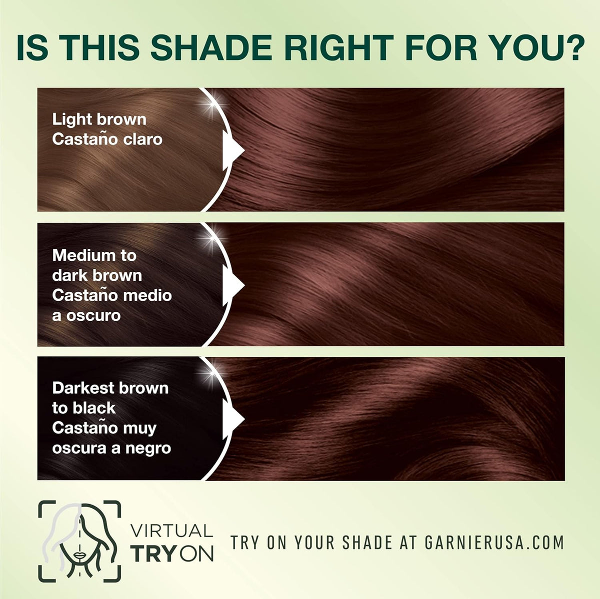 Garnier Hair Color Nutrisse Nourishing Creme, 415 Soft Mahogany Dark Brown (Raspberry Truffle)
