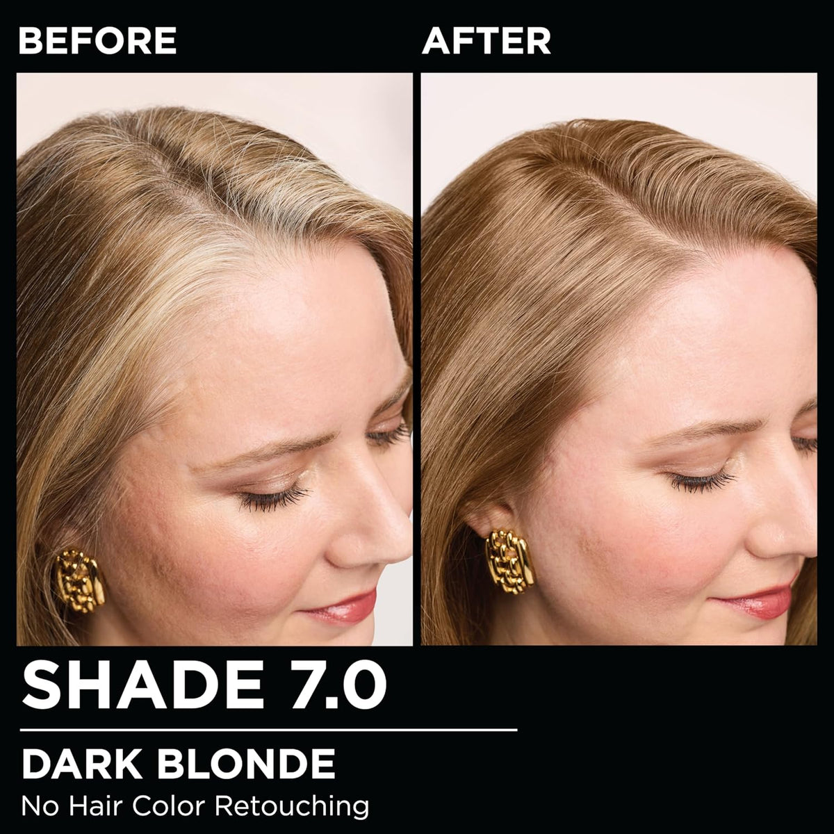 Garnier Hair Color Olia Ammonia-Free Brilliant Color Oil-Rich Permanent Hair Dye, 7.0 Dark Blonde