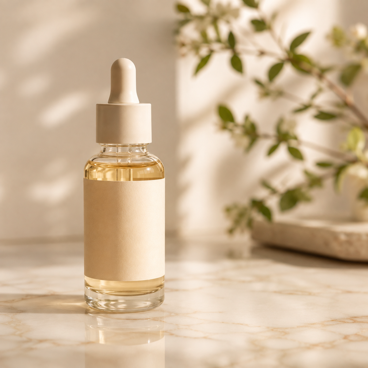 Serum — glass dropper bottle