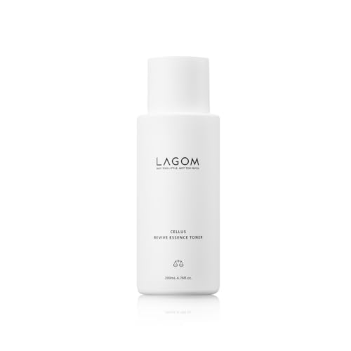 LAGOM Cellus Revive Essence Toner for Natural Replenishment with 3-Layer Hyaluronic Acid,Face