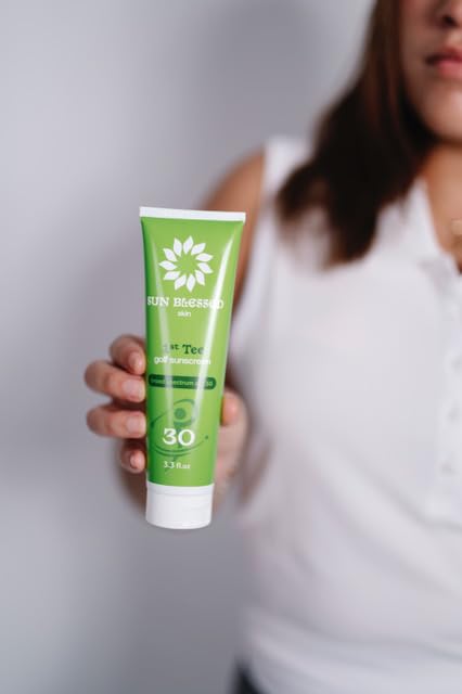1st Tee Golf Sunscreen Lotion by Sun Blessed Skin, SPF 30 Odor Free, Lightweight and Grease Free
