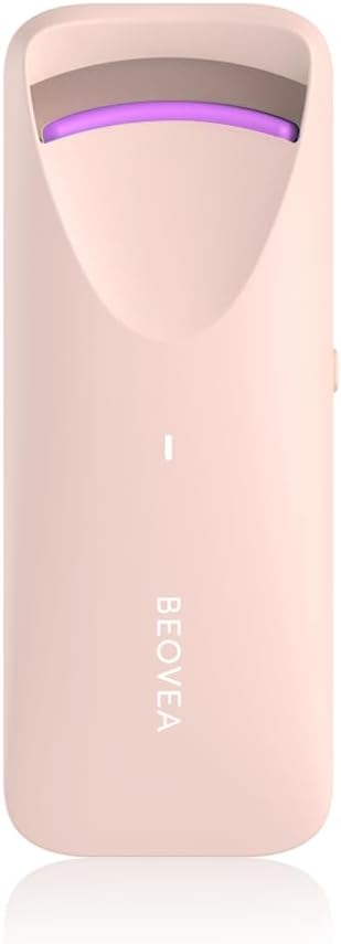Heated Eyelash Curler - Electric Eyelash Curler with Heat Sensitive Silicone Pad, Type-C