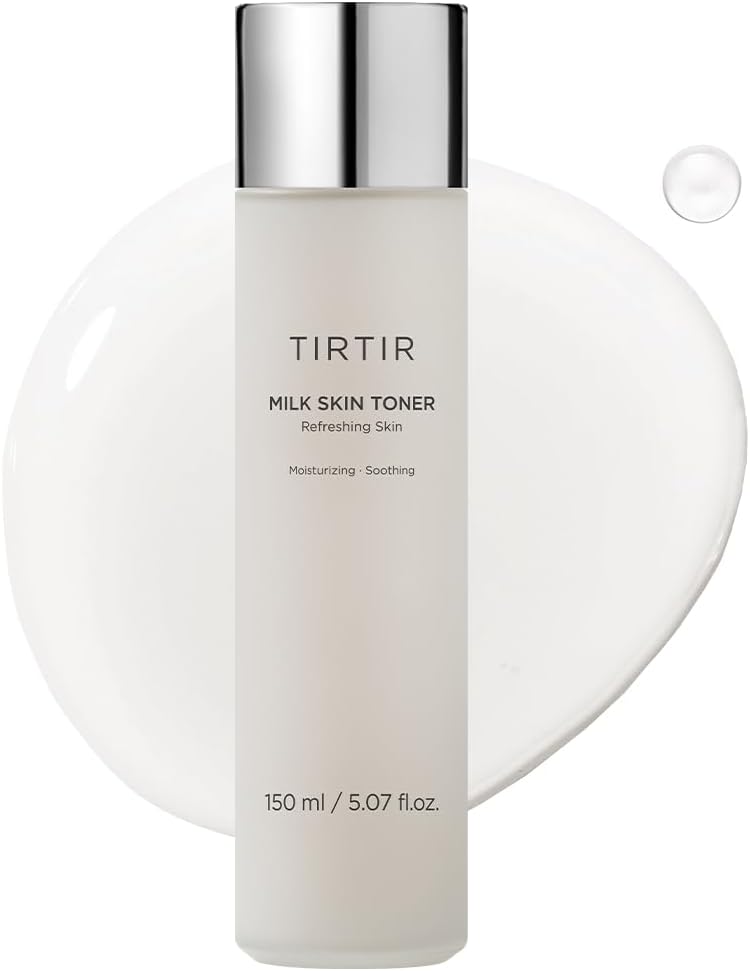 TIRTIR Milk Skin Rice Toner - Deep Moisturizing, Hydrating and Refreshing for face, Niacinamide