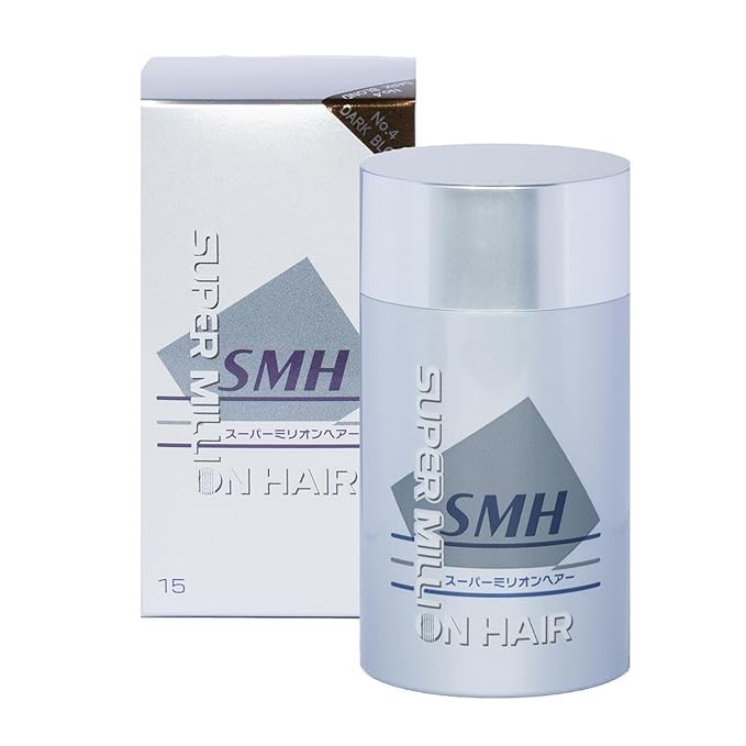 SMH Hair Fibers MADE IN JAPAN – Instantly Conceals Thinning Hair –Long-Lasting – Sweat, Water &