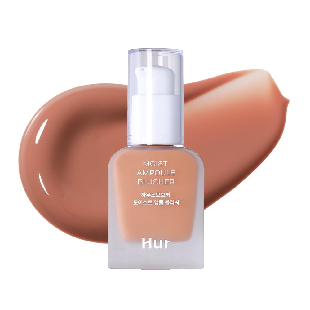 Moist Ampoule Blusher with 50% Moisture Essence | Hydrating & Long-Lasting Blush | 0.68fl.oz (9