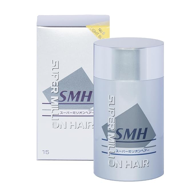 SMH Hair Fibers MADE IN JAPAN – Instantly Conceals Thinning Hair –Long-Lasting – Sweat, Water &