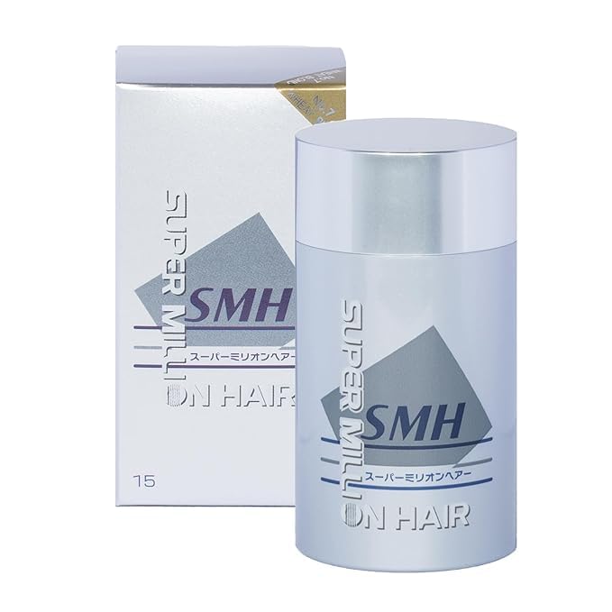 SMH Hair Fibers MADE IN JAPAN – Instantly Conceals Thinning Hair –Long-Lasting – Sweat, Water &