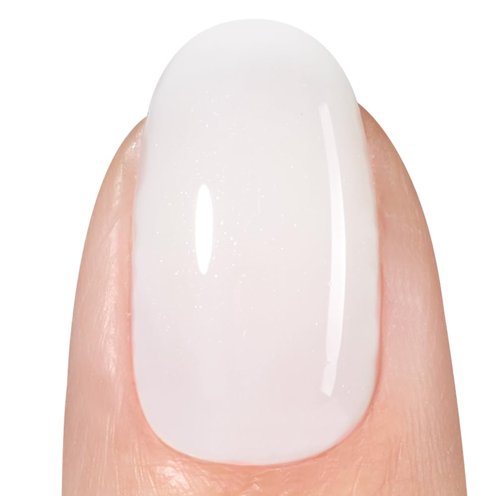 Beetles Nail Polish - Milky White Nail Polish Milk Cheese Color Nail Concealer Fast Dry Quick