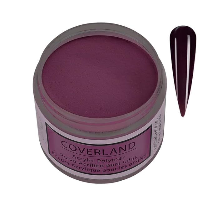 Tones Coverland Acrylic Nail Powder "Pour the Wine" - Limited Edition for Nail Design, Sculpting