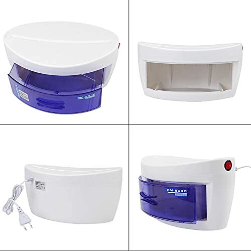 Nail Tool Sterilizer Box Multipurpose UV Light Clean Box Towel Cabinet,for Tweezer Towel Baby